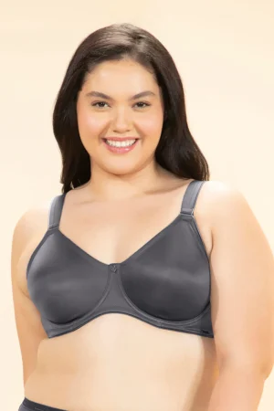 Non-Padded Wired Bra -Blackened Pearl